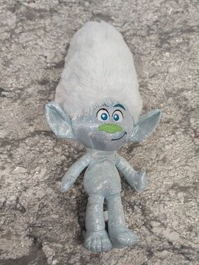 Trolls Band Together Guy Diamond Troll 13" Plush Toy Dreamworks Glitter Body